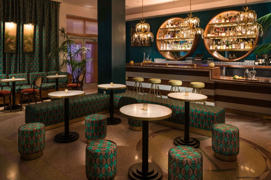 The Hall South Beach: Miami Hotel Welcoming Inflatable Swan Floats