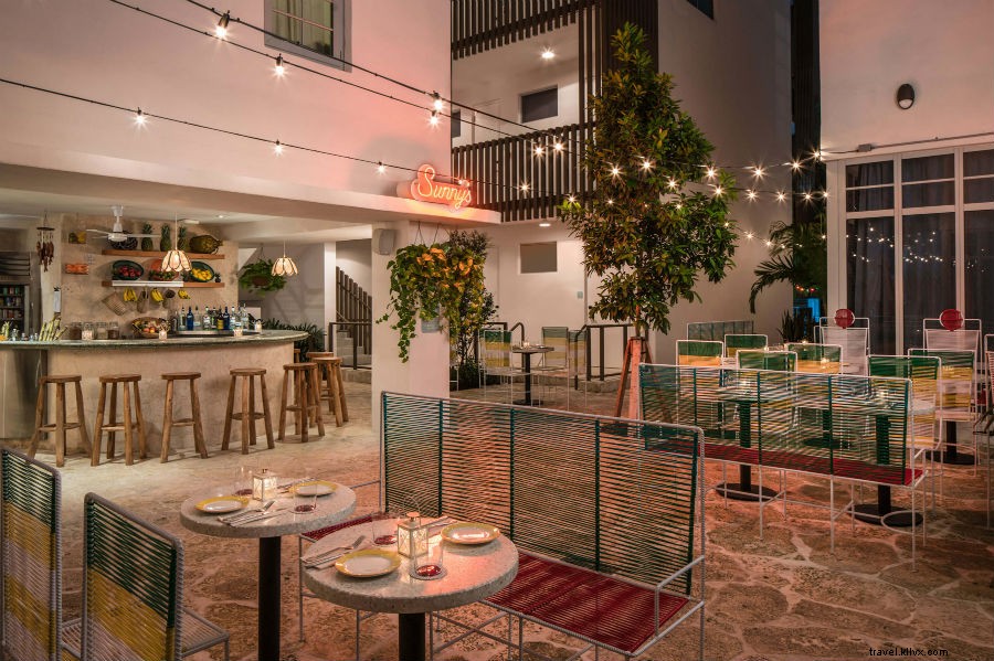 The Hall South Beach: Miami Hotel Welcoming Inflatable Swan Floats