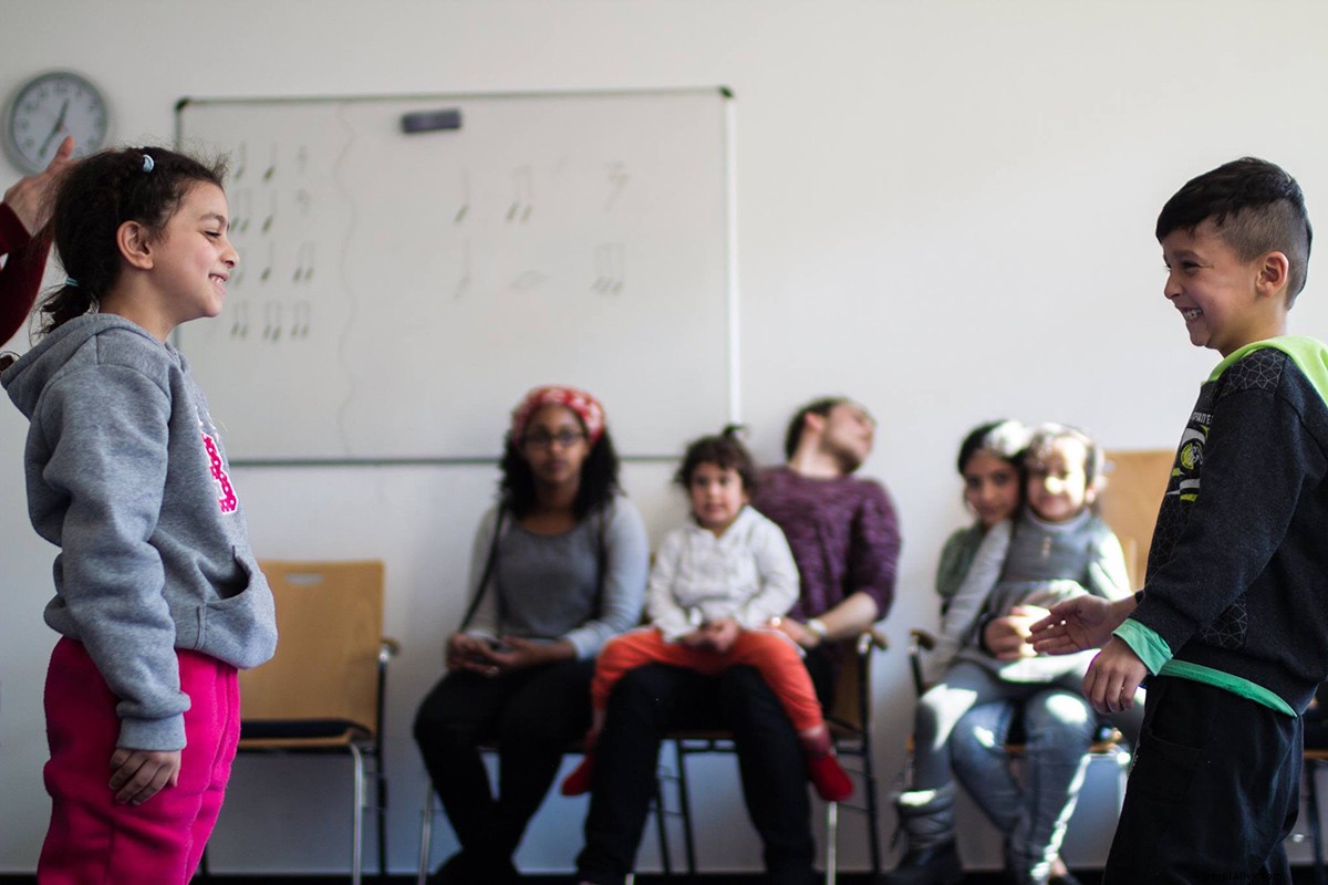 Music Brings Hope and Healing to Syrian Refugees at Berlin Camp: The Hutto Project