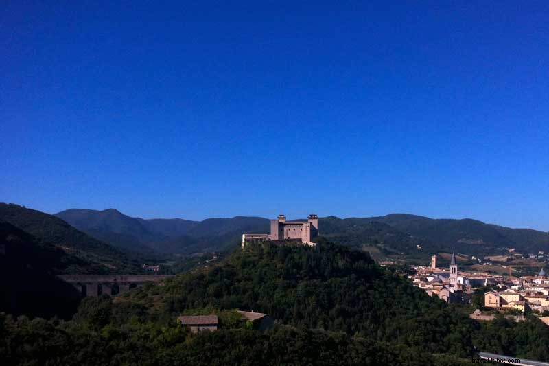 Stunning Million-Euro Views for Free in Spoleto, Italy