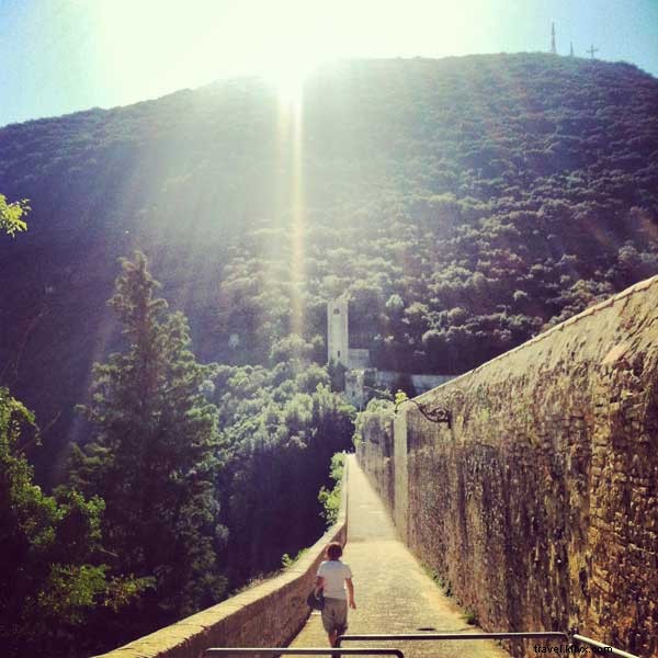 Stunning Million-Euro Views for Free in Spoleto, Italy
