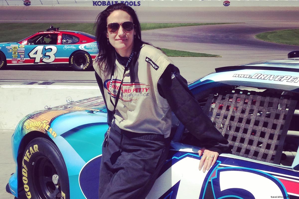 From 0 to 132 MPH: Thrilling NASCAR Driving Adventure on a Hot Vegas Day