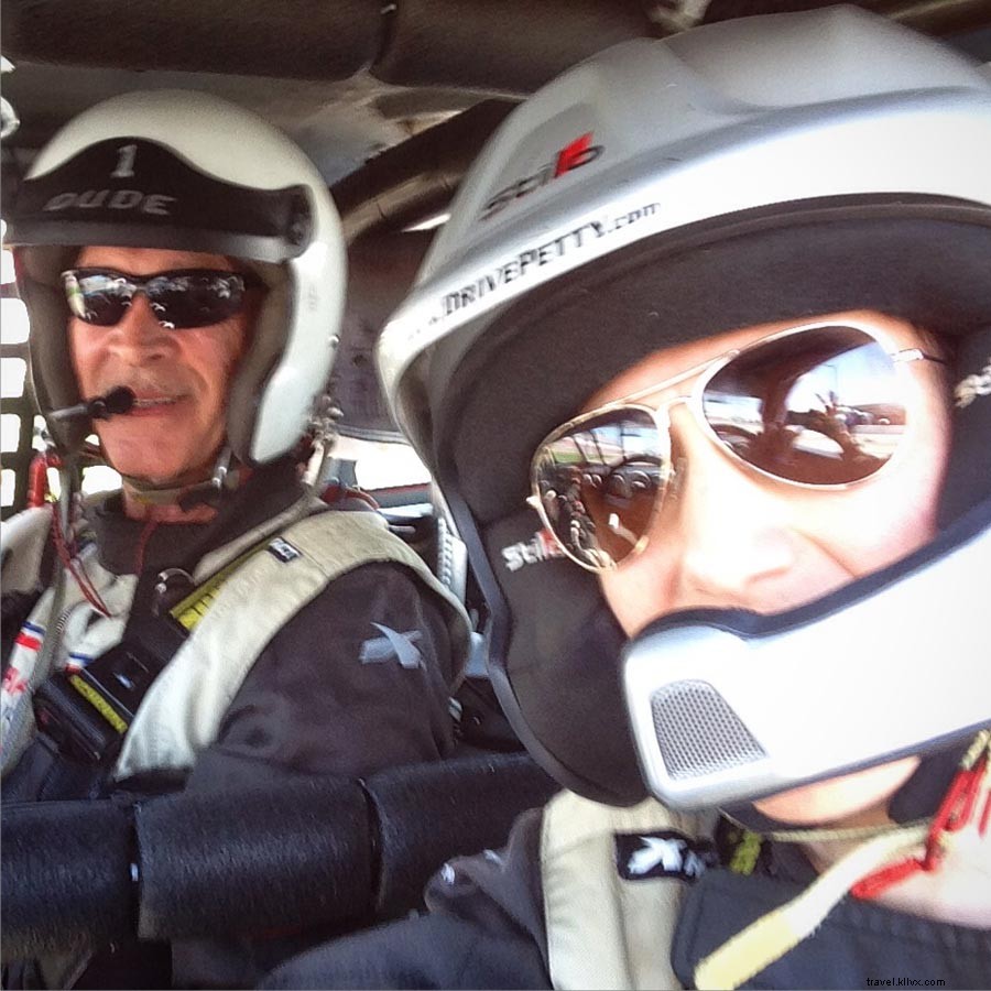 From 0 to 132 MPH: Thrilling NASCAR Driving Adventure on a Hot Vegas Day