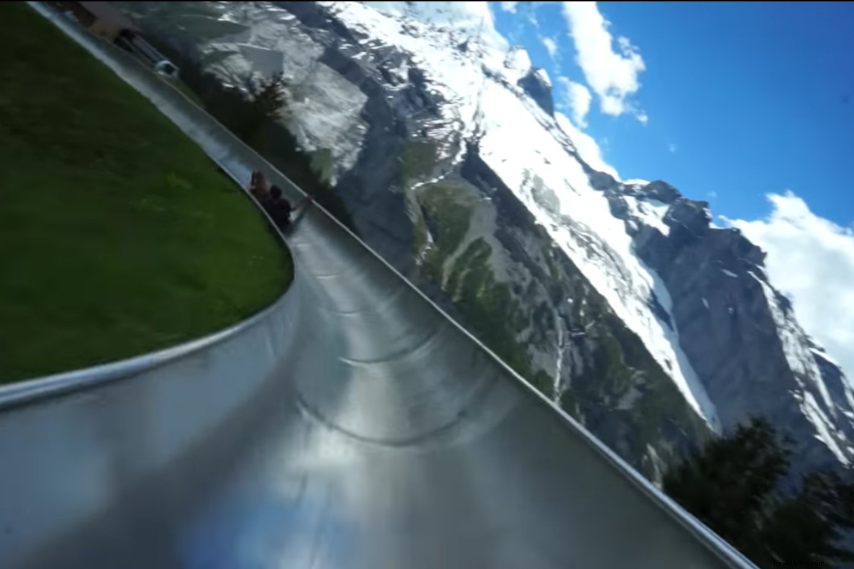 Experience Switzerland s Epic Kandersteg Alpine Slide Virtually
