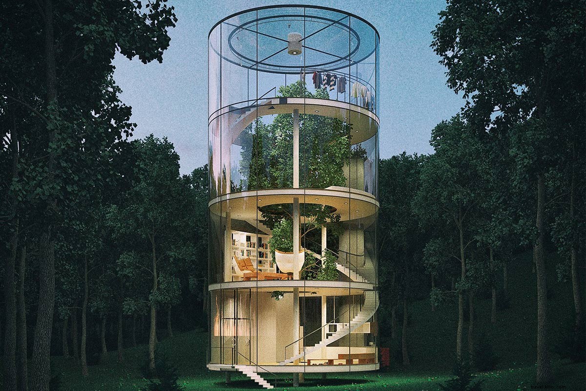 Weekly Favorites: Stunning Solar-Powered Glass Treehouse in Kazakhstan