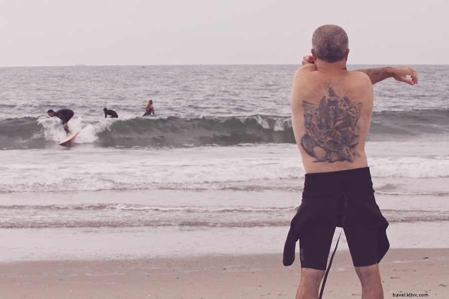Surfing Summer s Last Waves at Rockaway Beach, NYC