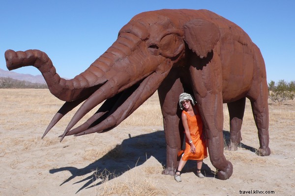 Discover Giant Prehistoric Sculptures and Playful Sheep in Borrego Springs