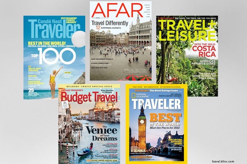 November 2011 Travel Magazine Highlights: Best of the World from Afar, Conde Nast Traveler & More