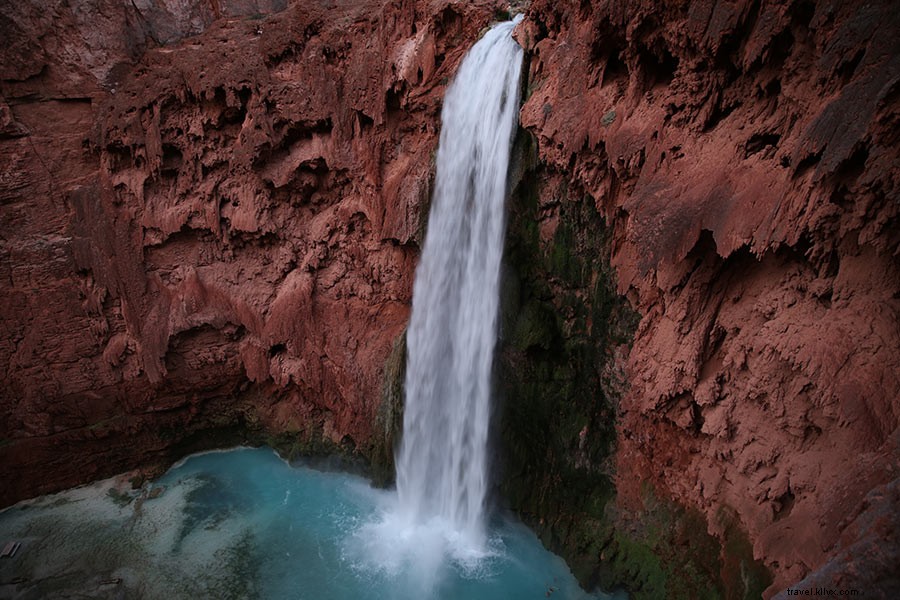 Discover the Grand Canyon s Hidden Turquoise Waterfall: A Rare Instagram Gem