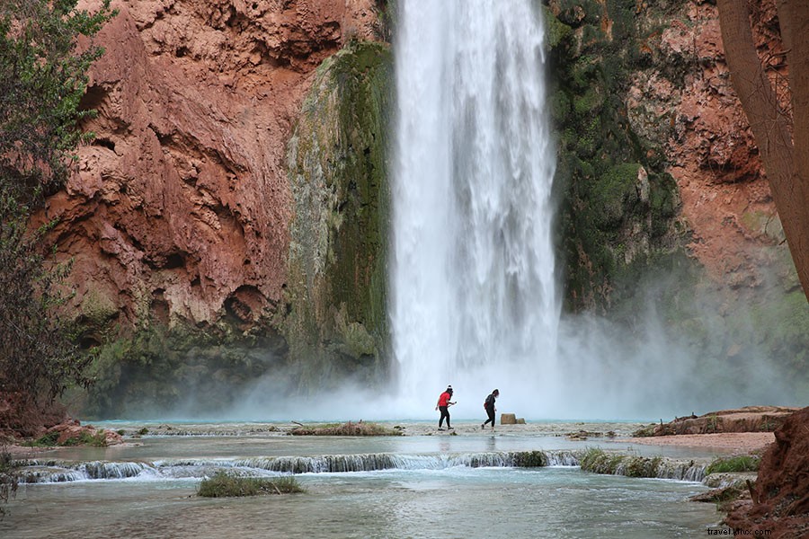 Discover the Grand Canyon s Hidden Turquoise Waterfall: A Rare Instagram Gem