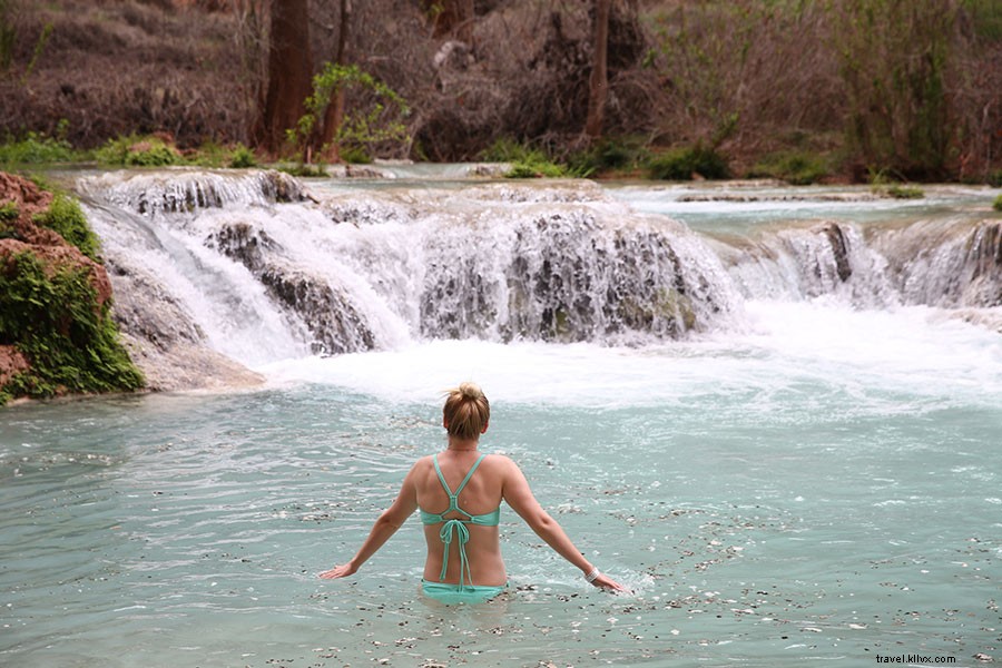 Discover the Grand Canyon s Hidden Turquoise Waterfall: A Rare Instagram Gem