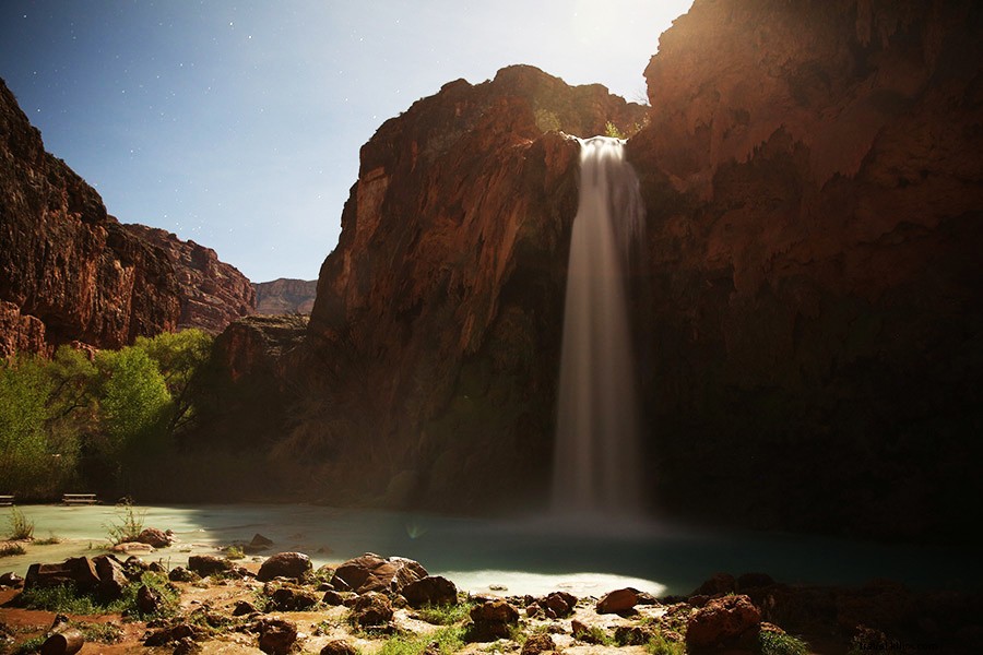 Discover the Grand Canyon s Hidden Turquoise Waterfall: A Rare Instagram Gem