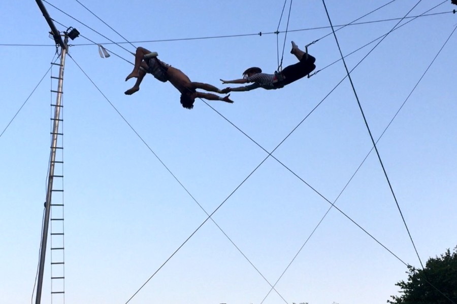 Flying High: Trapeze Adventure at Omega Institute in Hudson Valley