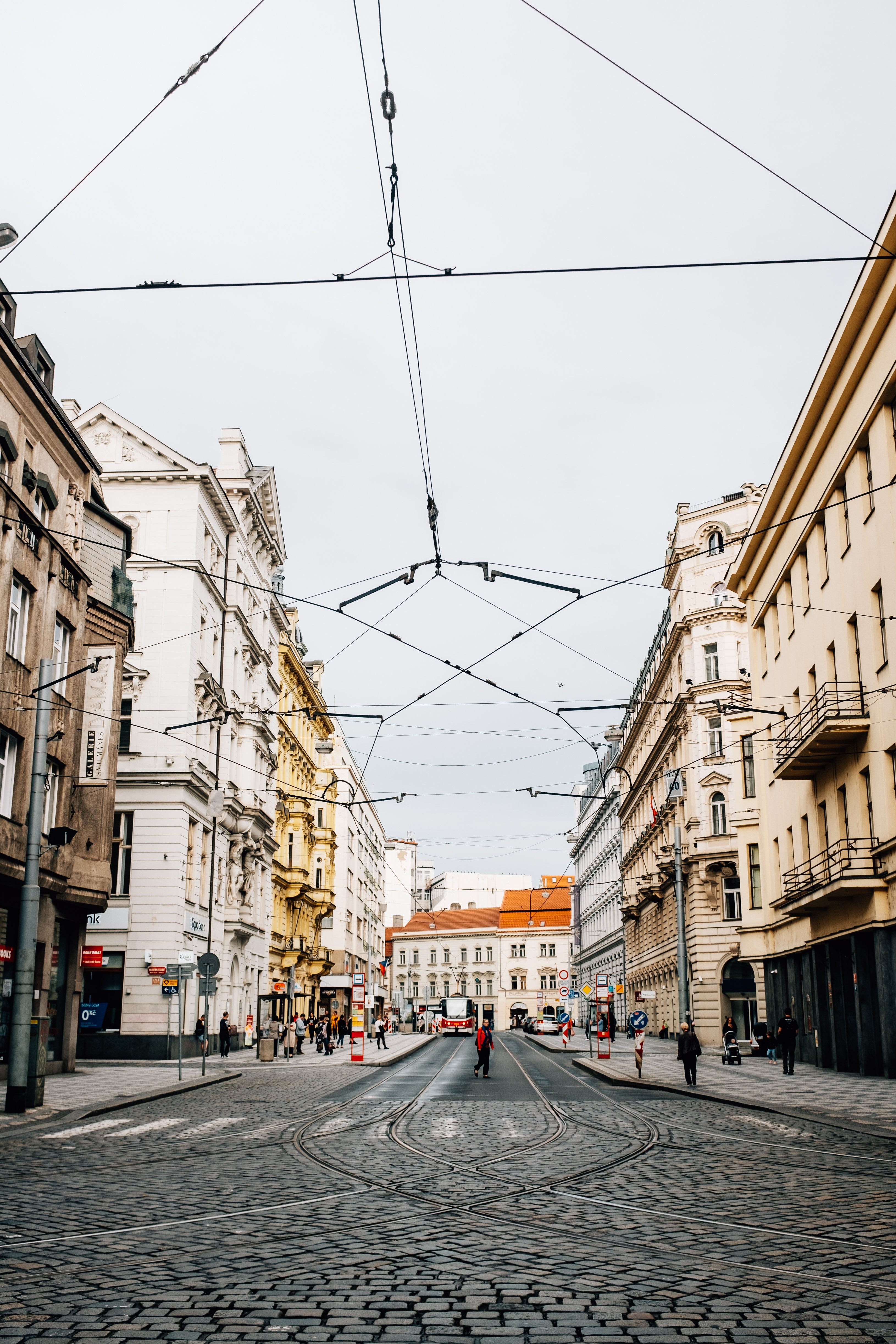 Captivating Photo: Transit Lines on a Serene Quiet Street