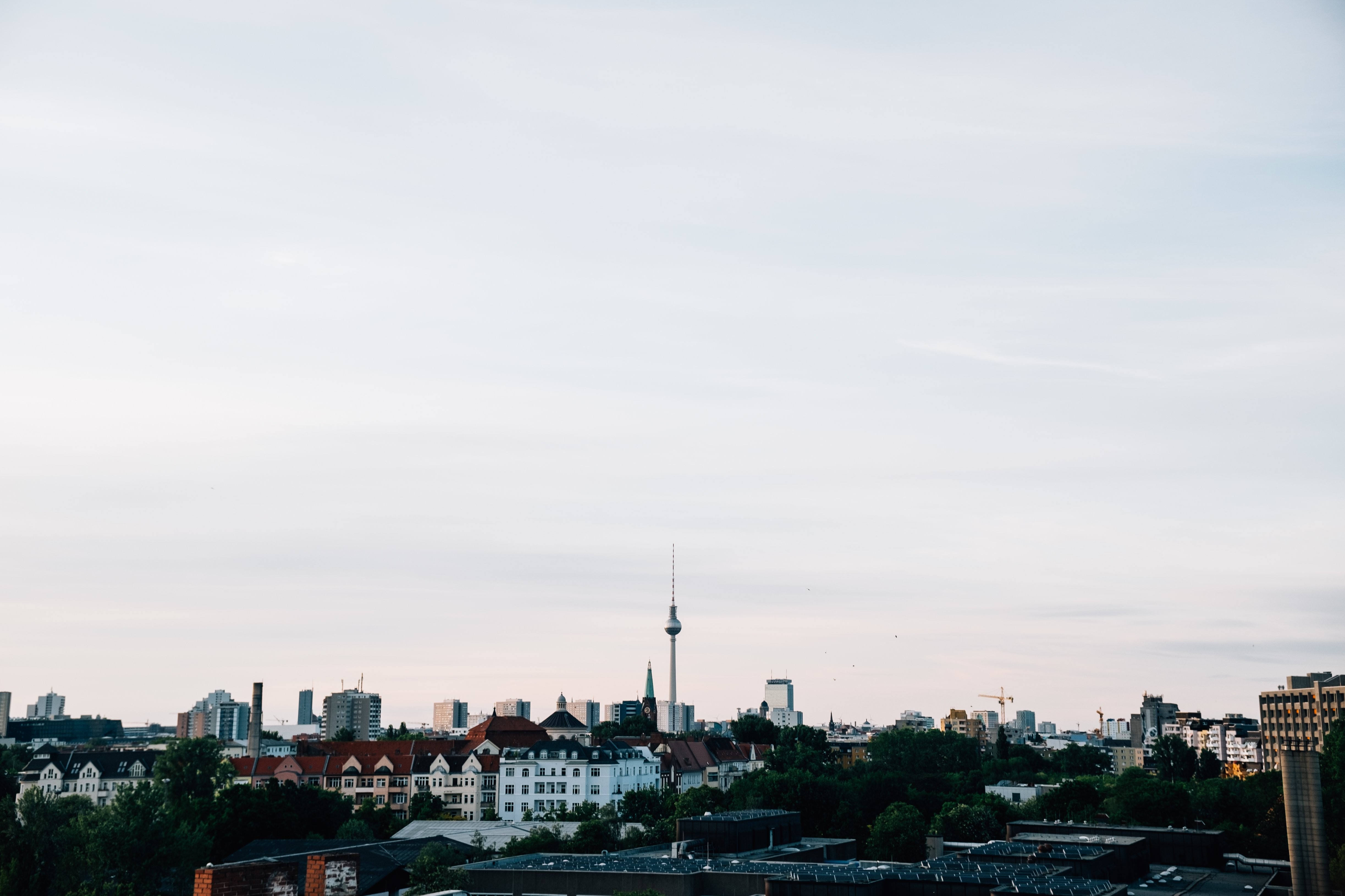 Stunning Berlin TV Tower at Twilight: Captivating Professional Photo