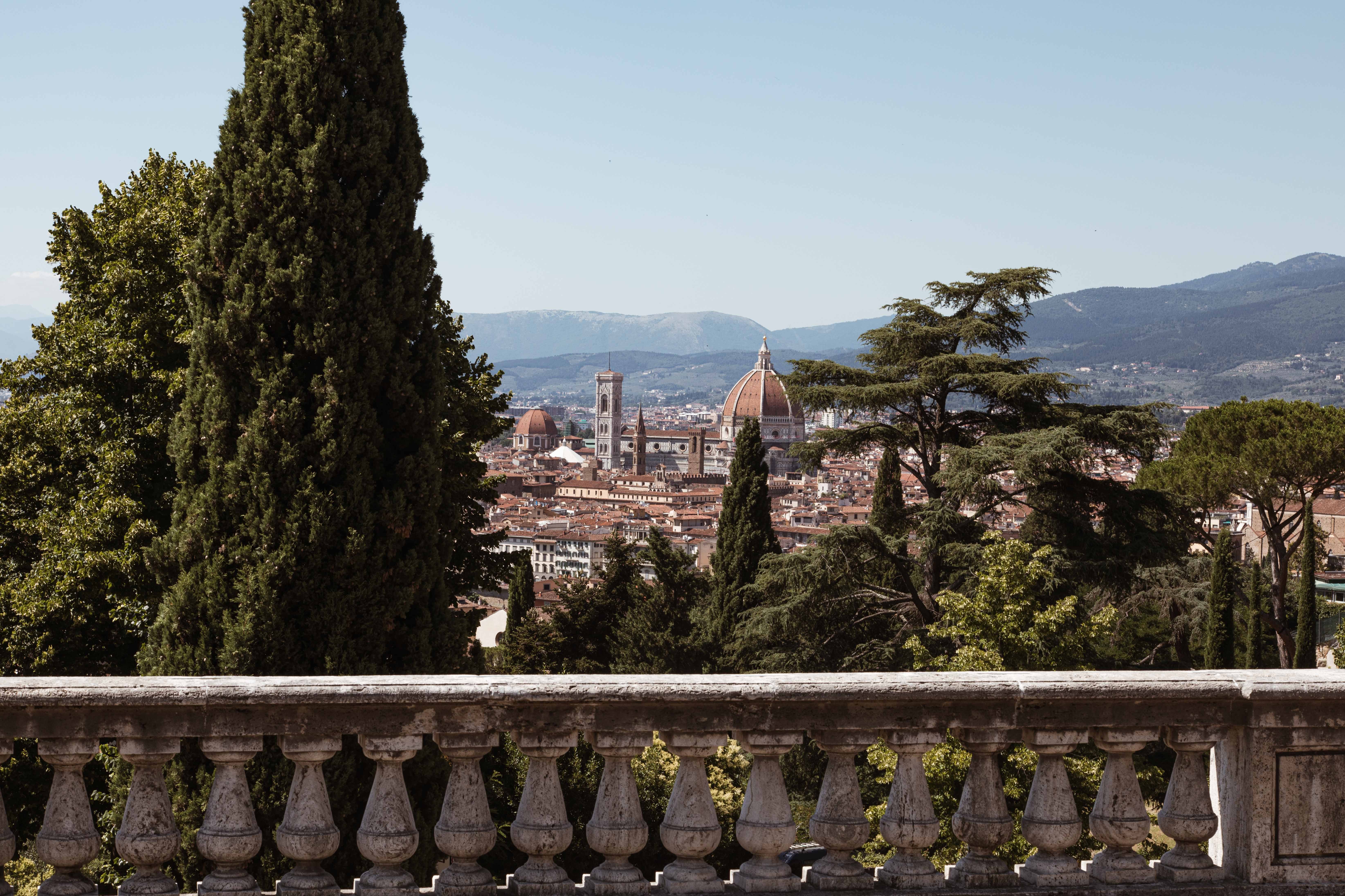 Iconic View of Piazzale Michelangelo in Florence