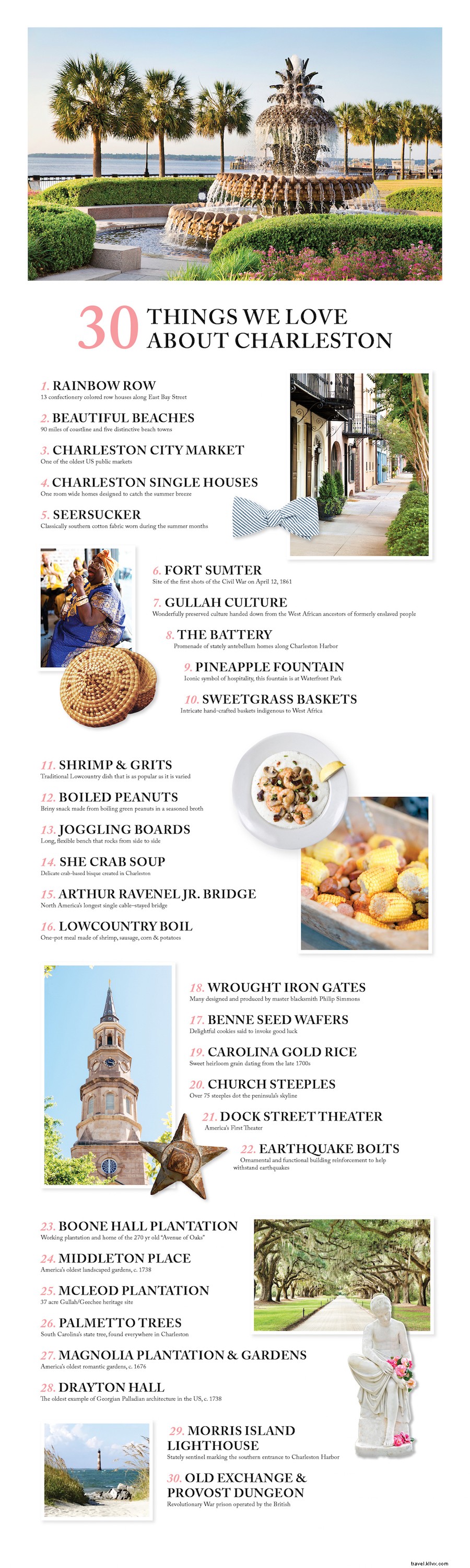 30 Reasons We Love Charleston – A Guide to the Lowcountry s Charm