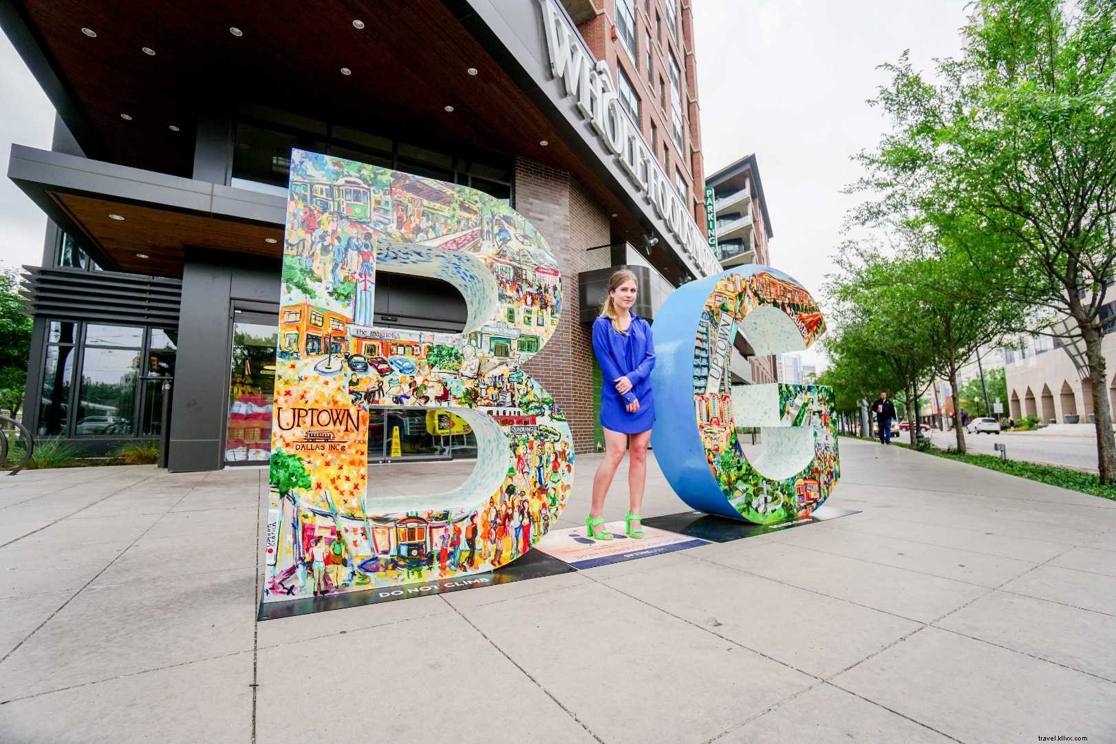 Explore Dallas’ Four Permanent B&G Art Installations