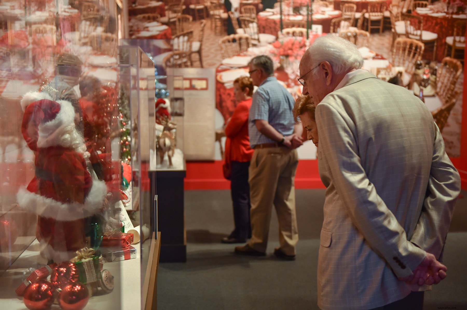 Step Inside the 2004 White House Holiday Celebration at the Bush Center