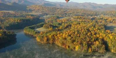 Explore Asheville’s Stunning Fall Colors from Above