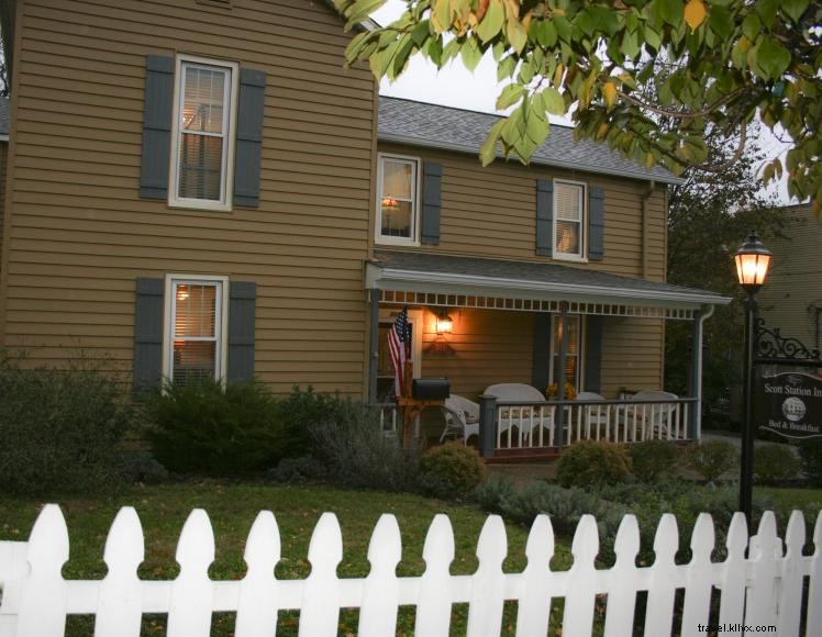 Scott Station Inn – Award‑Winning Historic Bed & Breakfast in Wilmore, KY