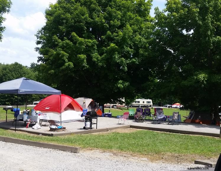 Smith Ridge Campground: 80 Sites, 62 with Electric Hookups, Water Access, Family‑Friendly Amenities in Campbellsville, KY