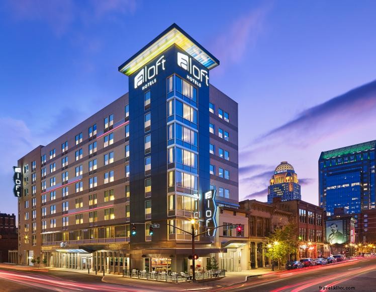 Aloft Louisville Downtown – Boutique Luxury Hotel on Historic Whiskey Row