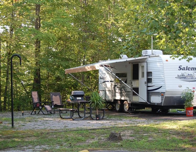Blue Heron Campground – Big South Fork National Recreation Area