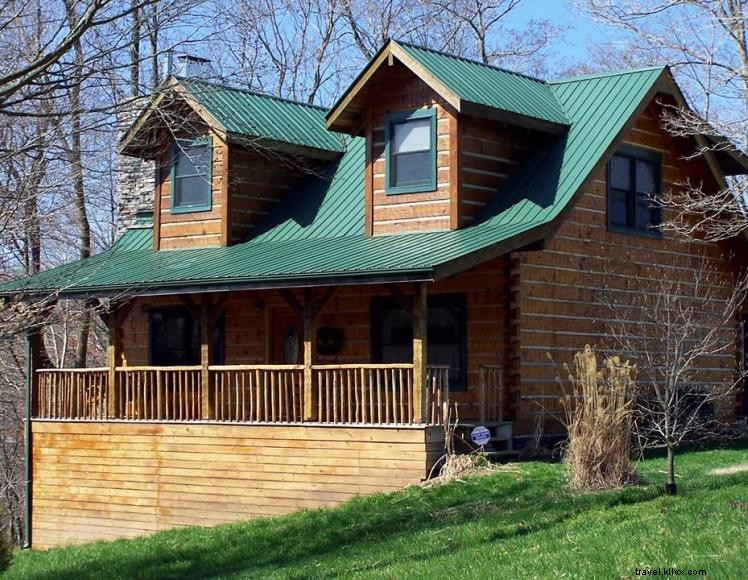 Cabin on the Hill – Authentic Log Cabin Retreat in Russell Springs, KY
