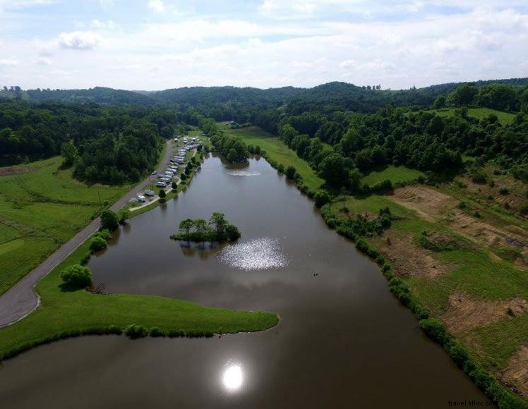 Cabin Creek Campground & RV Sales – 12‑Acres Lake, Grayson, KY