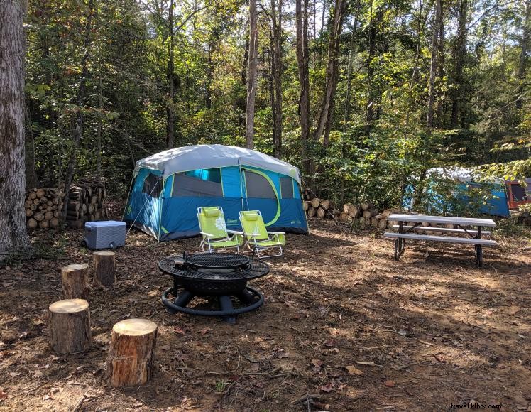 CJ s Getaway: Premium Lake Cumberland Tent‑Only Campground with Modern Amenities