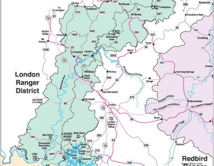 Explore Daniel Boone National Forest – London Ranger District