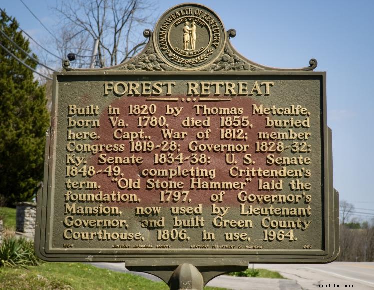 Forest Retreat Bed & Breakfast – Historic Governor’s Home in Carlisle, KY