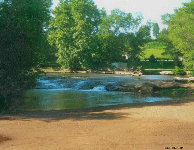 Falls Campground – 99 Sites, 6 Cabins, Full Hookups & Creek Fishing in Louisa, KY