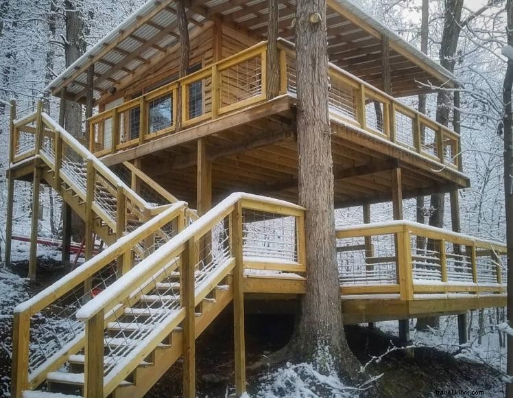 HomeGrown HideAways: 100‑acre Retreat with Treehouses, Yurts, and Rustic Campsites Near Berea