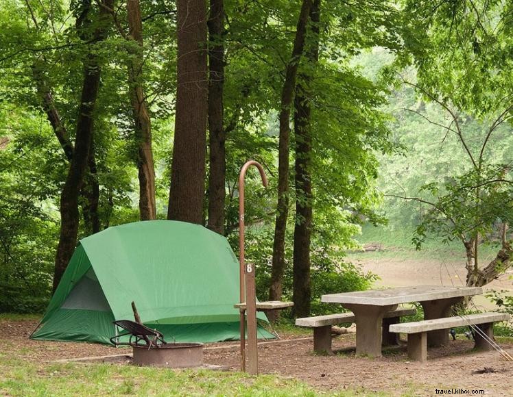 Houchins Ferry Campground – Primitive Riverside Retreat in Mammoth Cave National Park