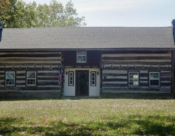 Historic Log Cabin at Mt. Folly Farms – 1820s Kentucky Landmark