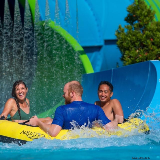 Slide, Splash, and Soar on Ray Rush at Aquatica Orlando