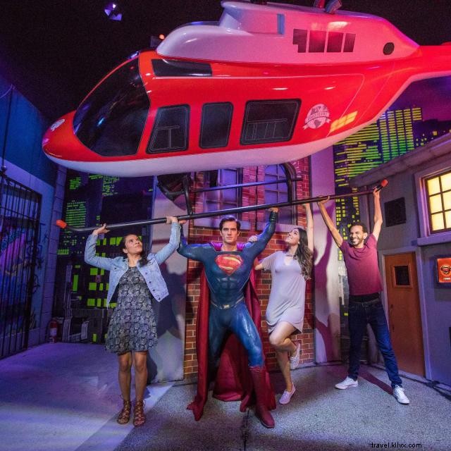 Explore Justice League: A Call for Heroes at Madame Tussauds Orlando