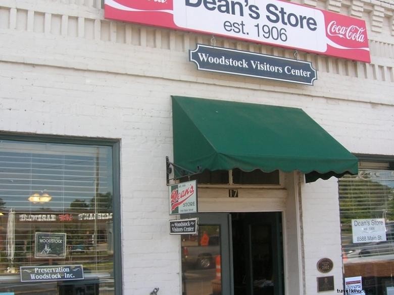 Explore Woodstock’s Historic Dean’s Store Visitors Center