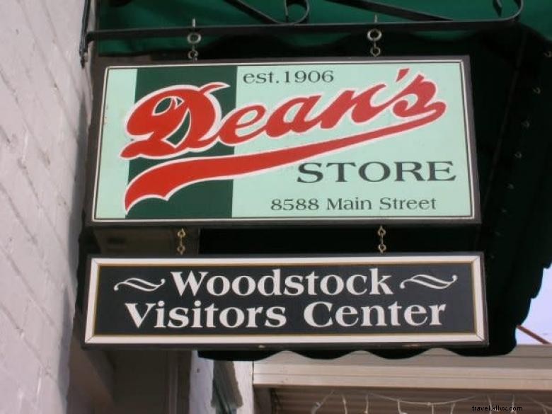 Explore Woodstock’s Historic Dean’s Store Visitors Center
