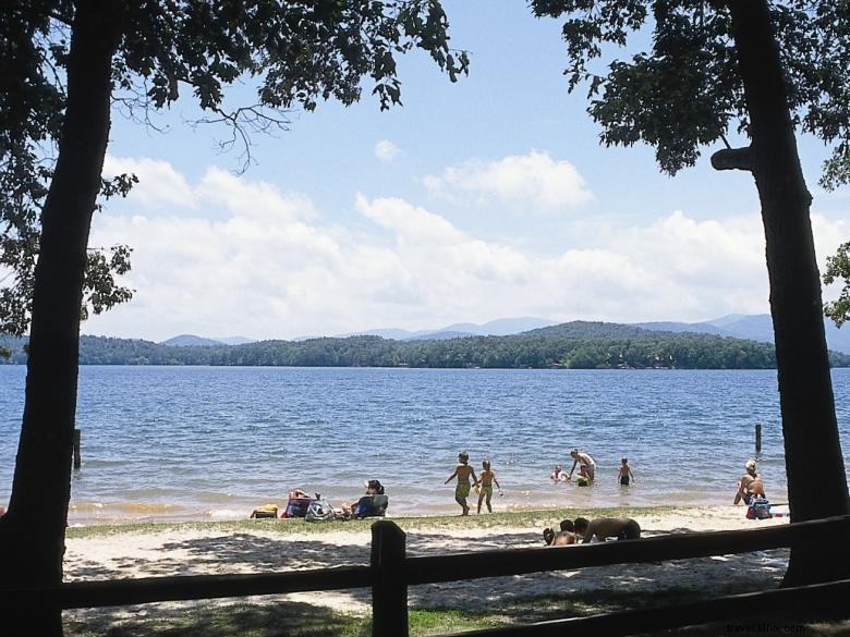 Explore Morganton Point Recreation Area: Scenic Beach & Lake Blue Ridge Activities