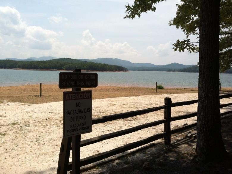 Explore Morganton Point Recreation Area: Scenic Beach & Lake Blue Ridge Activities