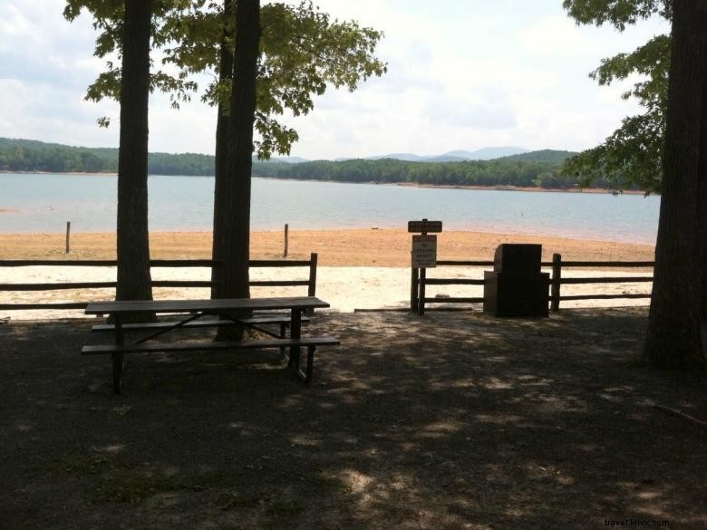 Explore Morganton Point Recreation Area: Scenic Beach & Lake Blue Ridge Activities