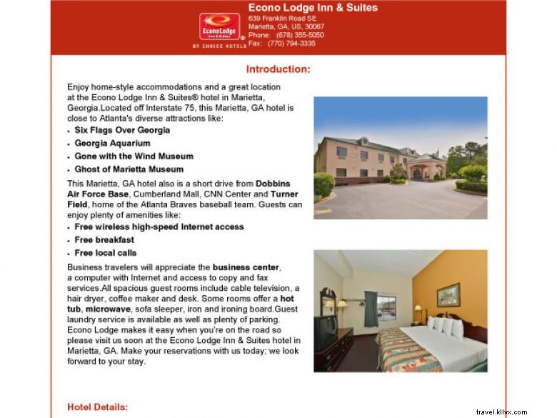 Econo Lodge Inn & Suites – Comfortable & Affordable Stays in Marietta