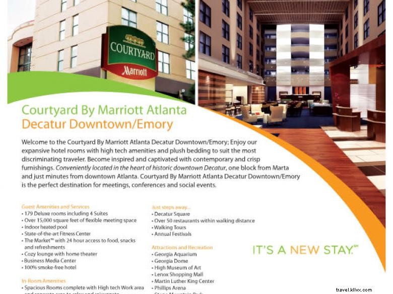 Courtyard Atlanta Decatur Downtown – Luxury Stay Near Emory