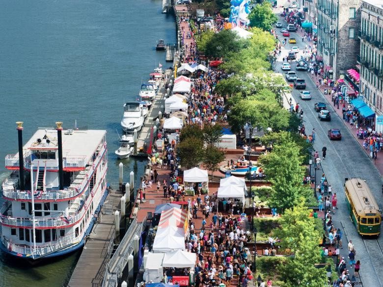 Explore Savannah s Waterfront: Twilight, Festivals, and Fall Festivities