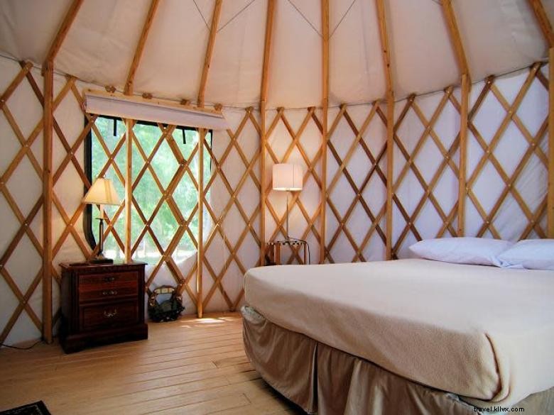Pine Mountain RV Resort: Luxury Cabins & Yurt Experience in the Wilderness