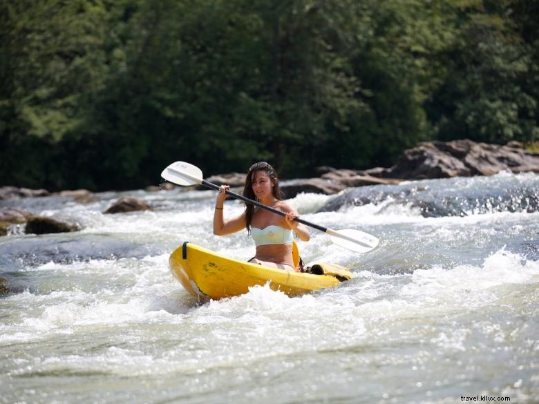 Kayaking Adventure at The Sandbar on the Broad River