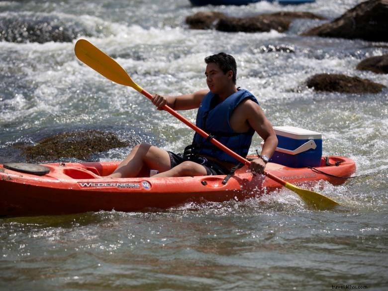 Kayaking Adventure at The Sandbar on the Broad River